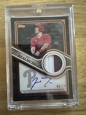 2023 Topps Reverence GU JT Relamuto Patch Autograph 08/10 - Phillies