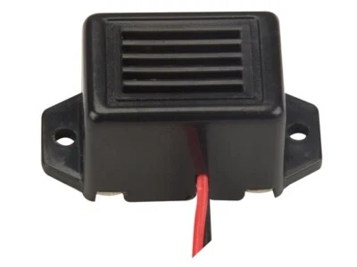 VELLEMAN 24V Piezosummer schwarz, Alarmsummer, mini Alarmsirene, Dauerton, 30mA 85dB, AS9