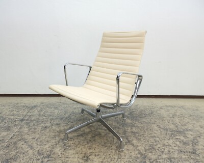 Hermann Miller Ea 116 Vitra Designer Chair Armchair Real Leather Chair Swivel Chair