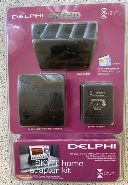 Delphi SiriusXM satellite radio Adapter Kit for SKYFi Factory Sealed NOS