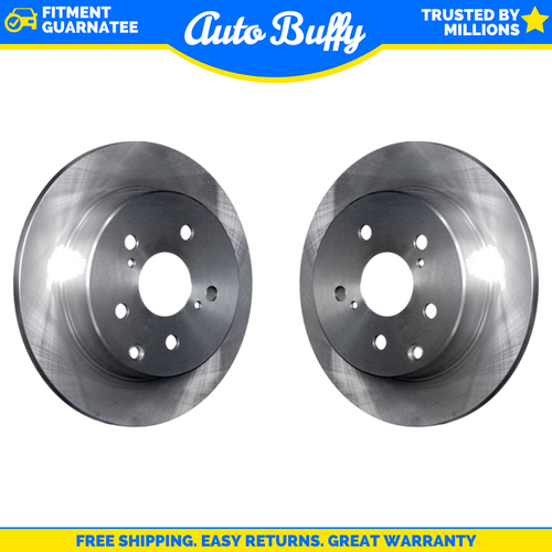 Rear Disc Brake Rotors Pair For Toyota RAV4 Lexus HS250h | eBay