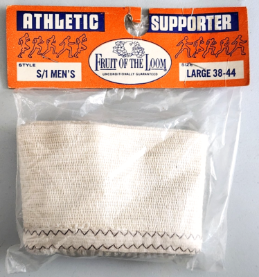 Vintage Rare 60s Fruit of the Loom Mens Jockstrap Athletic