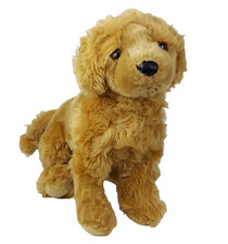 FAO Schwarz Golden Retriever Dog 20x16x8" Plush Realistic Stuffed Animal Toy