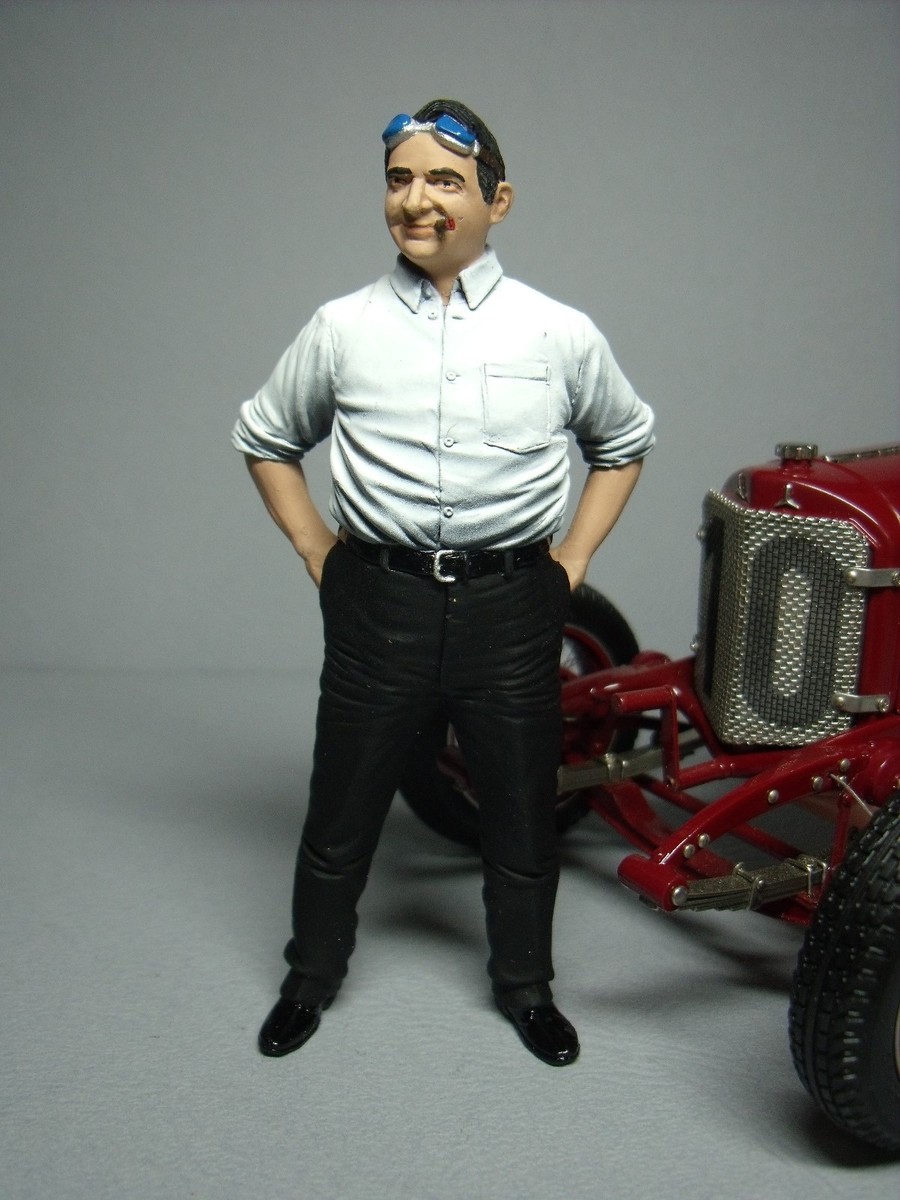 FIGURINE 1/18 VON BRAUCHITSCH VROOM NOT PEINT FOR MINICHAMPS CMR CMC