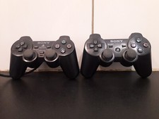 Lot 2 Manettes Dualshock 2 Et 3 Playstation Sony Ps2  Ps3 Hs