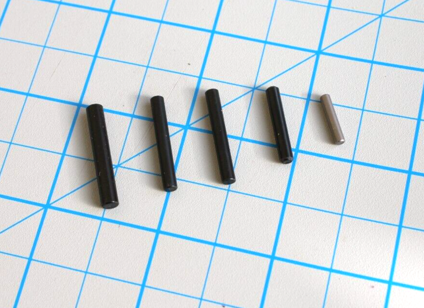Ruger 10/22 LR OEM Trigger Assembly Parts Kit 5-Piece Blued Steel Drift Pins  