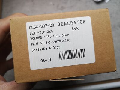 1PC New SR7-2G AVR Automatic Voltage Regulator Fast Ship
