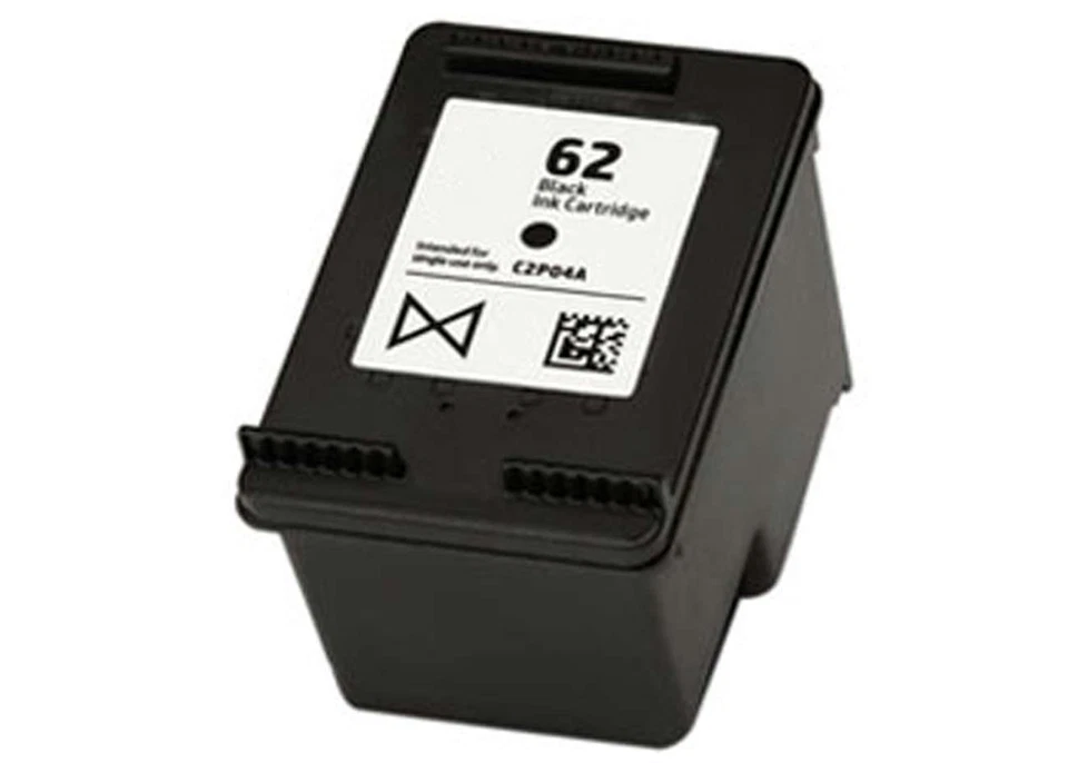 Cartuccia rigenerata HP 62 Nero per Stampante Hp OFFICEJET 5742e All in One