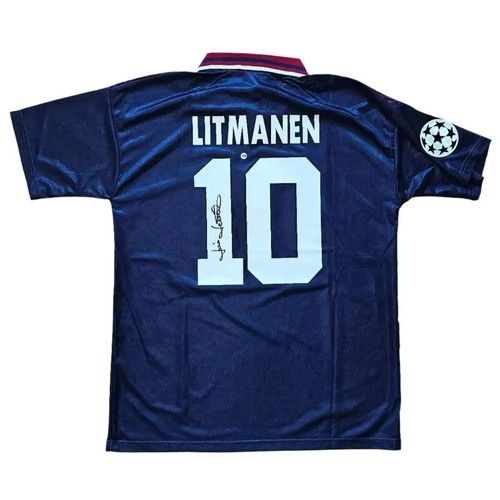 Jari Litmanen 10 Ajax 1994-1995 Away | Champions League Winners - Picture 3 of 9