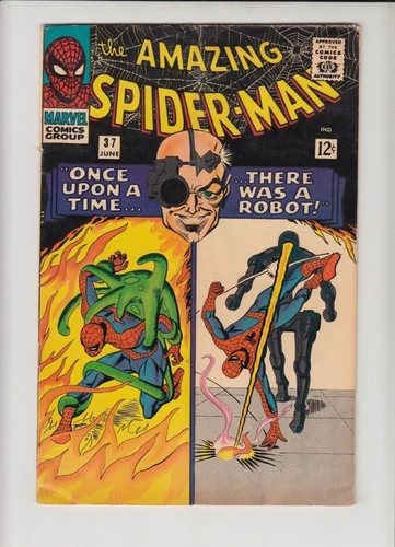 AMAZING SPIDER-MAN #37 VG+ 1st NORMAN OSBORN!!