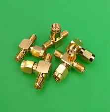(5 PCS) SMA Male to Double Female T type RF Connector - USA Seller