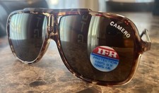 Original 1980's Aviator Camero S 462 Tortoise Frame 100 UV IFR Sunglasses NOS