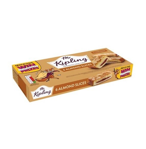 Mr Kipling Almond Slices 6 Pack Free And