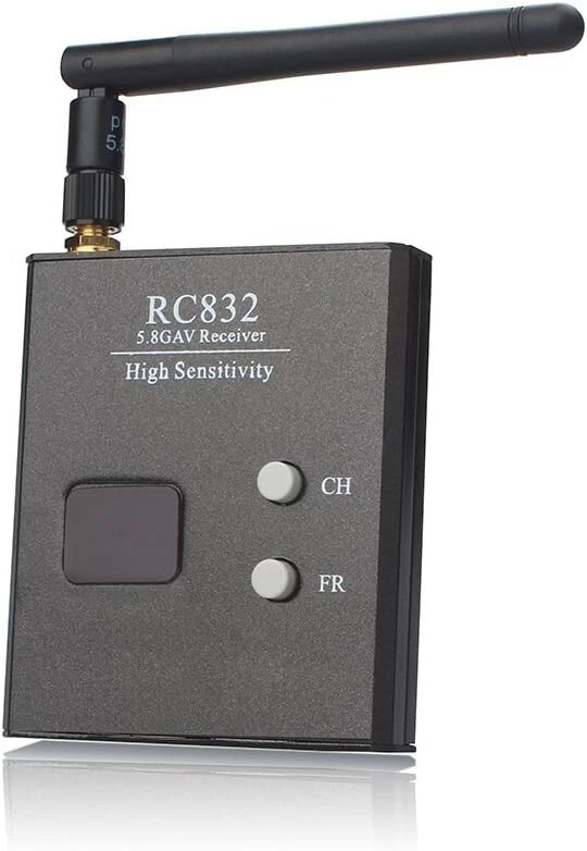 User-Friendly 5 Band FPV Receiver with Double-Screen Display & Accessories - Image 3 of 4