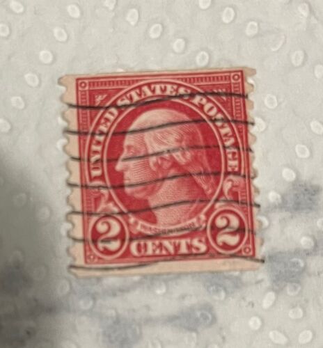 U.S.Postage 2 Cents George Washington Red Stamp - Bild 1 von 1