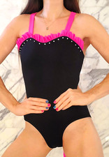 Class Act Dance Costume Leotard Adult Small AS Ballet Circus Showgirl Aerialist