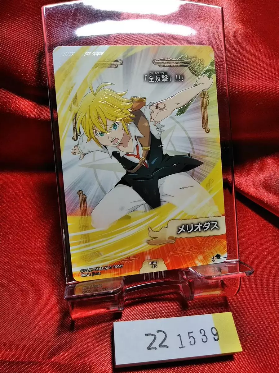 Meliodas Promo Anime  Seven deadly sins anime, Seven deadly sins