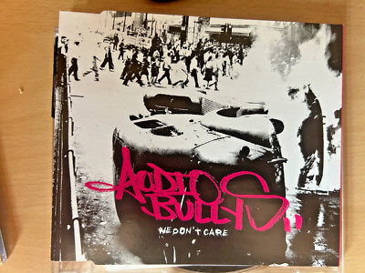 AUDIO BULLYS WE DON'T CARE 4TRACK ENHANCED   CD SINGLE FREE POSTAGE VERY GOOD