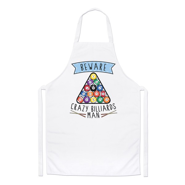 Beware VerrüCkte Billard Mann Koch SchüRze - Lustig Kochen Backen-image