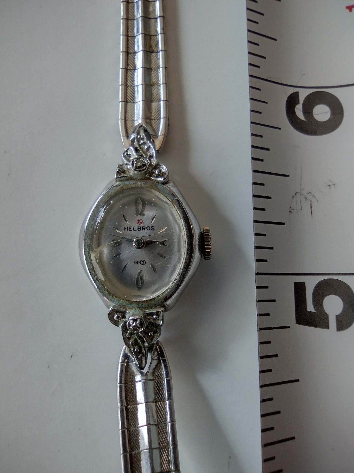 Working Rare Vintage Helbros 17 Jewels Mechanical Wat… - Gem