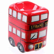 porta uovo alla coque PER CUCINA A FORMA DI 2 BUS INGLESI