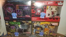 Funko Pop Tees- Panther, Shredder, Hobgoblin,Quinn T Shirt Bundle Size XL Target
