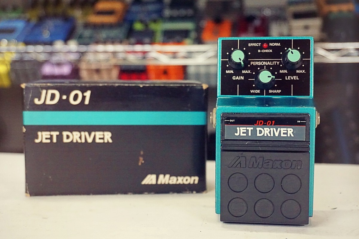 ギター Maxon JET DRIVER JD-01 Maxon JD-01 The Driver | Vintage 1980s (Made in Japan) | eBay