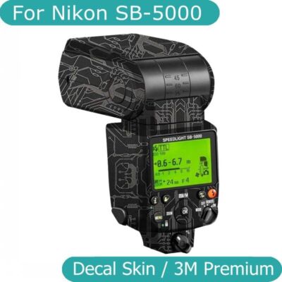 For Nikon SB5000 Decal Skin Vinyl Wrap Film SB-5000 AF Speedlight Body Sticker
