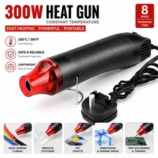 300W Handheld Hot Air Gun Portable Mini Heat Gun for DIY Crafts Shrink Wrapping