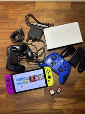 Nintendo Switch OLED Console 64GB Boxed With Accessories + Games ✅