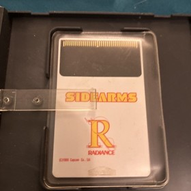 Side Arms (TurboGrafx-16) W/Case & Manual 
