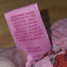 Victoria's Secret PINK Pants Size L Pink All Over Dog Print 2005 Cotton Pajama