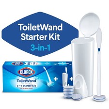 ToiletWand Disposable Toilet Bowl Brush Cleaner System