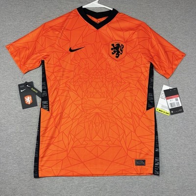 NWT Nike Netherlands National Team Dri-Fit Home Soccer Jersey - Youth Large