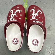 Crocs University of Alabama Classic Clogs Men's Size 6 Women's Size 8 Newwithtag