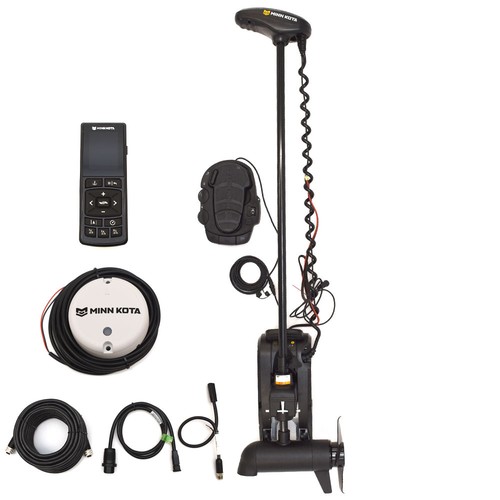 Minn Kota Terrova Boat Trolling Motor 1358310 | 112 Lbs 60 Inch 36V DSC