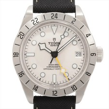 Tudor Black bay pros 79470 SS SS & Rubber AT white dial