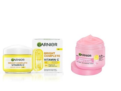 Garnier Bright & Fresh Face Cream Combo Daily Skincare for All Skin Types