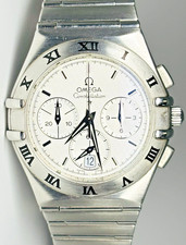 Vintage Omega Constellation Chronograph Date 1542.30 Cal. 1270 Watch, C. 1998