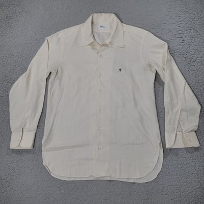Ascot Chang Dress Shirt Mens Large Vintage Y2K Long Sleeve Button Up