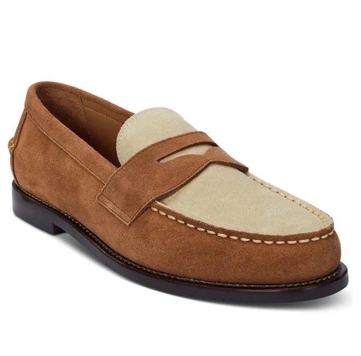 Polo Ralph Lauren Alston Suede Penny Loafer Men display picture 1