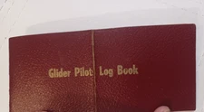Glider Pilot's Log, 1966-1977, soaring, GA TN NC - handwritten / manuscript