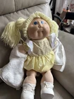 Vintage Cabbage Patch Kids 1978/82 Doll Blonde Hair Blue Eyes Dimples