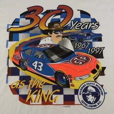 Vintage Richard Petty Single Stitch  T Shirt 3XL Museum The King 90s STP