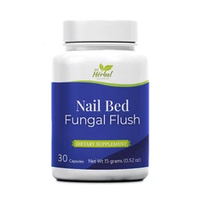 Nail Bed Fungal Flush – Nail & Skin Wellness Support – 100% Herbal