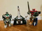 MMPR Megazord Dragonzord Titanus Ultrazord Near Complete Rare Vintage 90s Toy