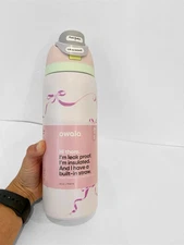 32 oz Owala Urban Outfitters Exclusive Tied and Ture FreeSip Pink Bow Bottle