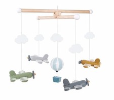 JABADABADO Holz-Mobile Flugzeuge zum Aufh&auml;ngen