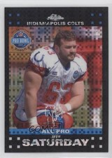 2007 Topps Chrome All-Pro X-Fractor Jeff Saturday #TC100 9aj