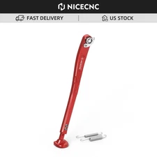 For Stark Varg EX MX 2024 2025 NICECNC Adjustable Kick Side Stand Enlarged Pad